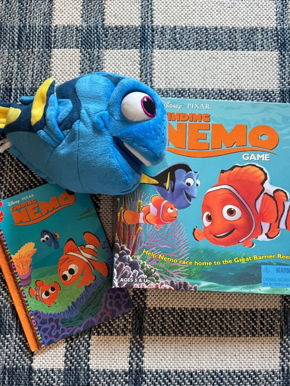 FINDING NEMO BUNDLE | Game + Book + Plush